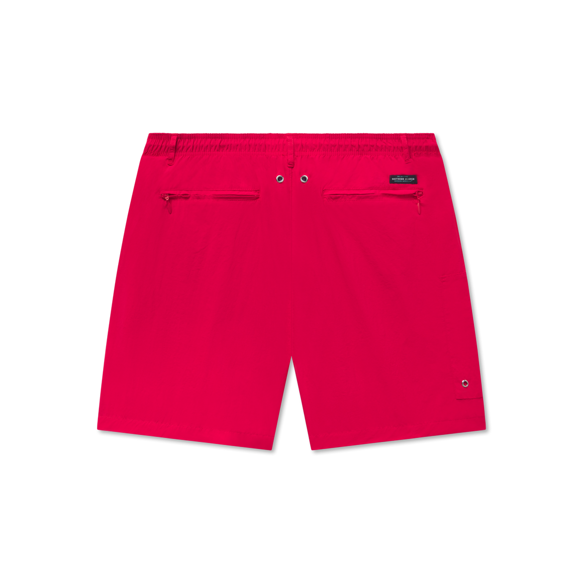 Red with White Duck | Back