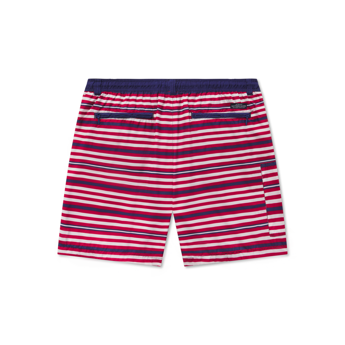 Red White and Blue with USA Flag | Back