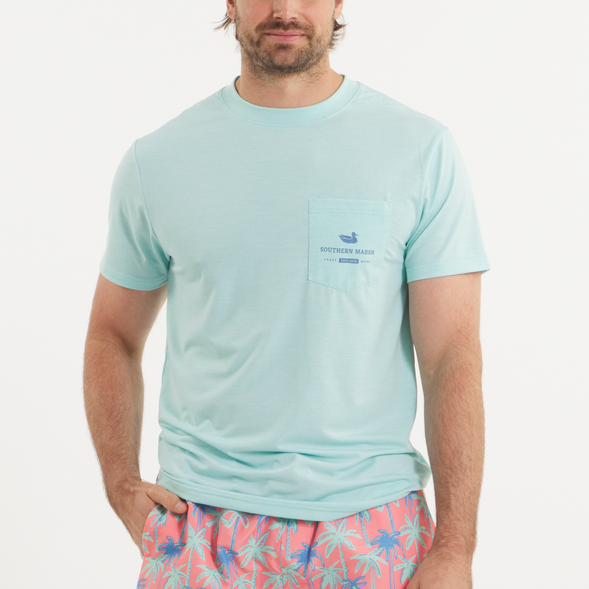 Antigua       Blue | ON MODEL FRONT
