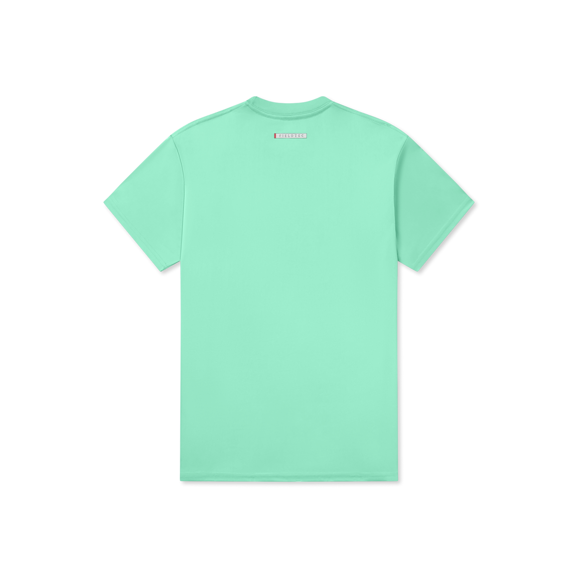 Bimini Green with Peach | FieldTec™ Pocket Tee | Short Sleeve | Back