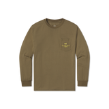 Dark Olive | FieldTec™ Morning Flyover Comfort Tee | Long Sleeve | Front