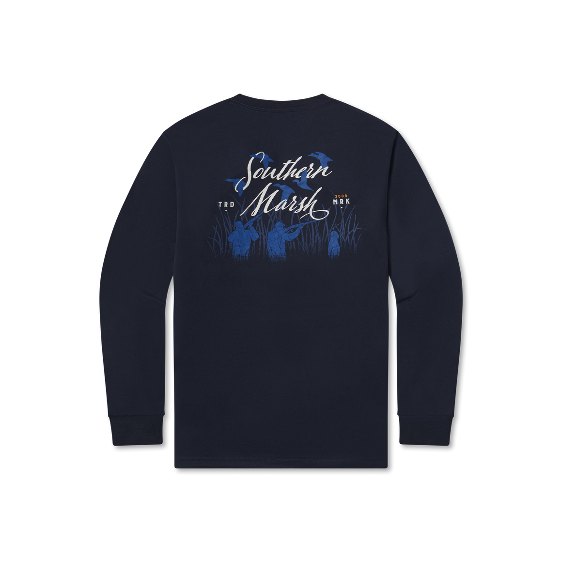 Navy | FieldTec Morning Flyover Comfort Tee | Long Sleeve