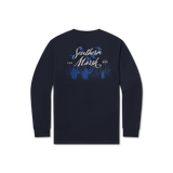 Navy | FieldTec Morning Flyover Comfort Tee | Long Sleeve