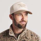 Burnt Taupe & White Twill | On Model Front