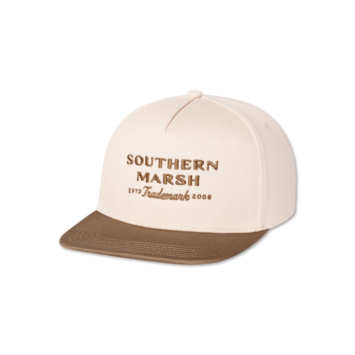 Burnt Taupe & White