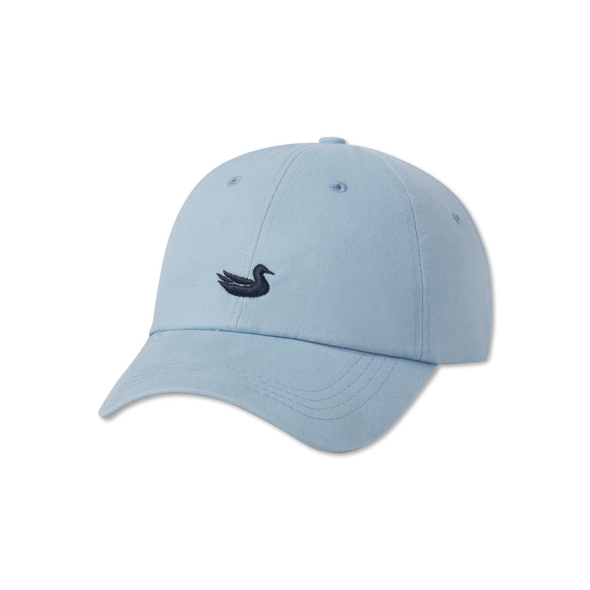 Light Blue Hat with Navy Duck