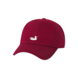 Maroon Hat with White Duck