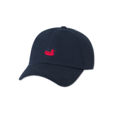 Navy Hat with Red Duck