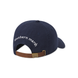 Navy Hat with White Duck | Back