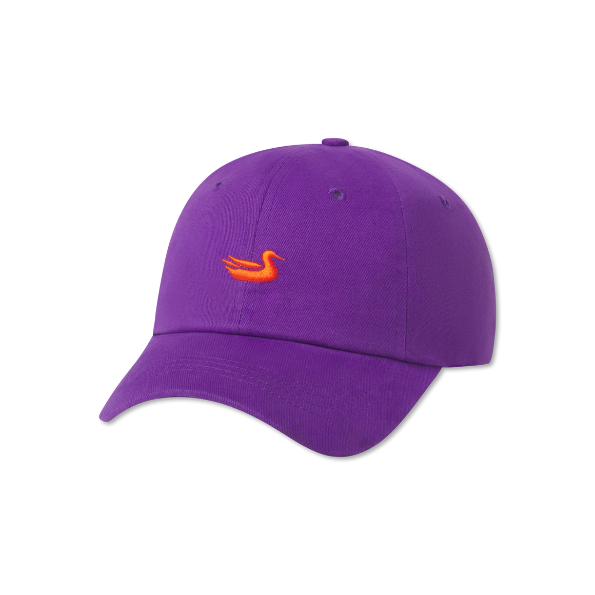 Royal Purple Visor with Orange Duck