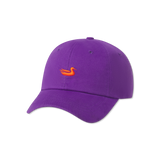 Royal Purple Visor with Orange Duck