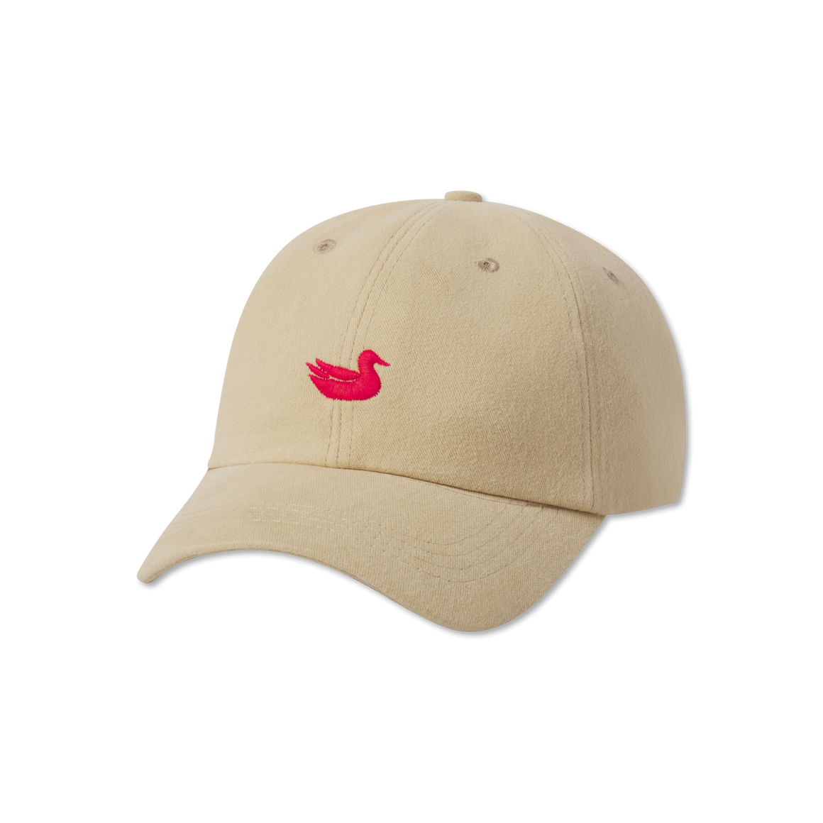 Tan Hat with Red Duck | Southern Marsh Signature Hat