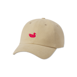 Tan Hat with Red Duck | Southern Marsh Signature Hat
