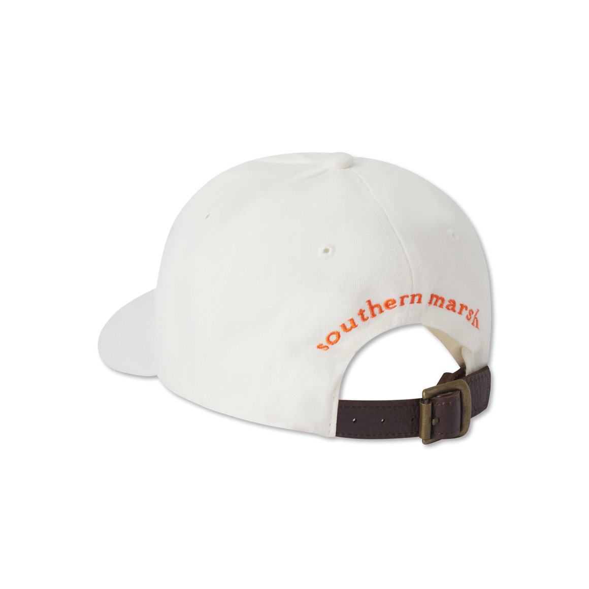 White Hat with Orange Duck | Back