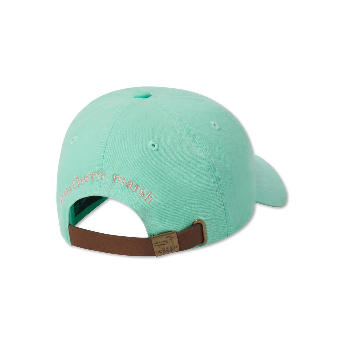 Bimini Green Hat with Melon Duck | Back