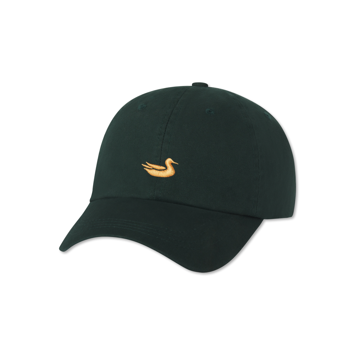 Dark Green Hat with Yellow Duck