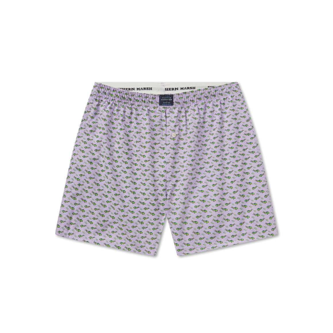 Wharf purple with dolphin | Hanover Pastimes Boxer