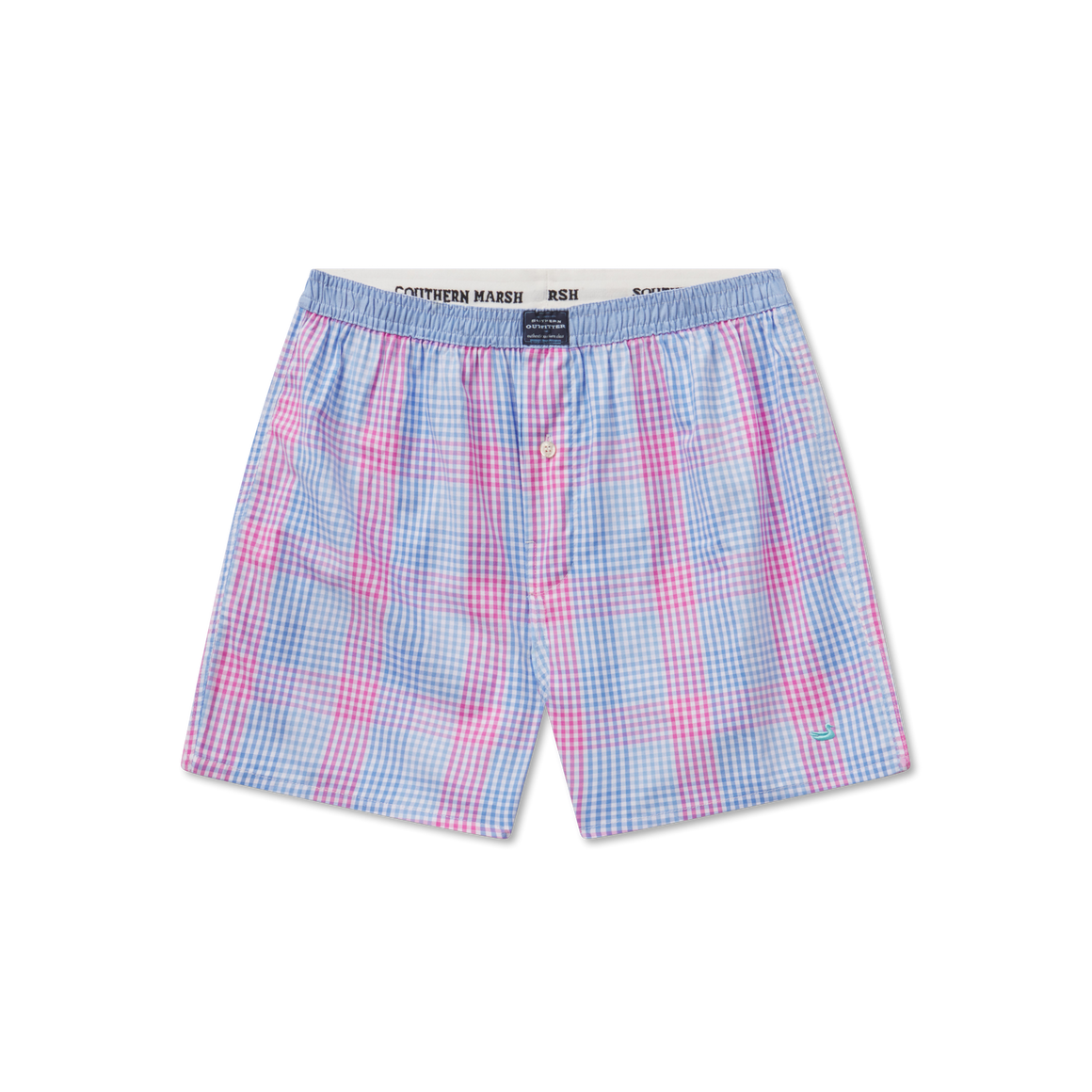 Lilac and Pink Gingham | Hanover Gingham Boxer