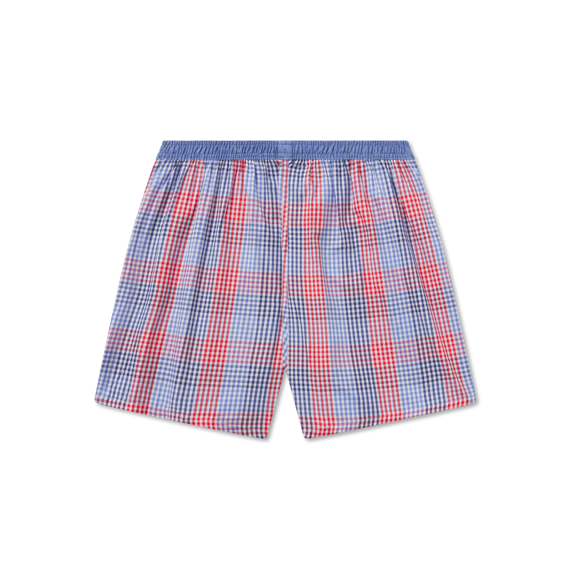 Navy and Red Gingham | Hanover Gingham Boxer | Back