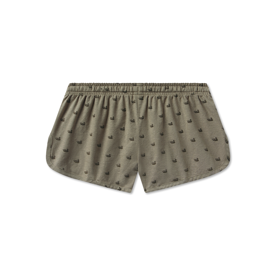 Dark Olive with Ducks | Back