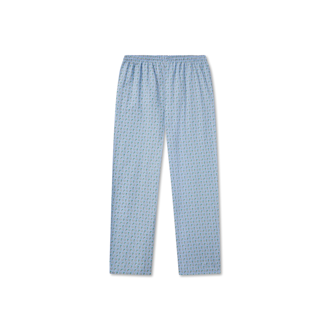 Light Blue with mint julep | Savannah Pastimes Lounge Pant | Back