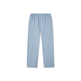 Light Blue with mint julep | Savannah Pastimes Lounge Pant | Back