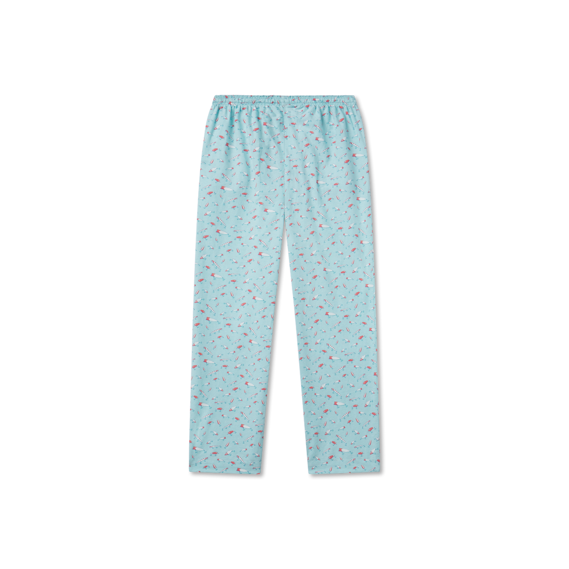 Antigua Blue with lures | Savannah Pastimes Lounge Pant | Back