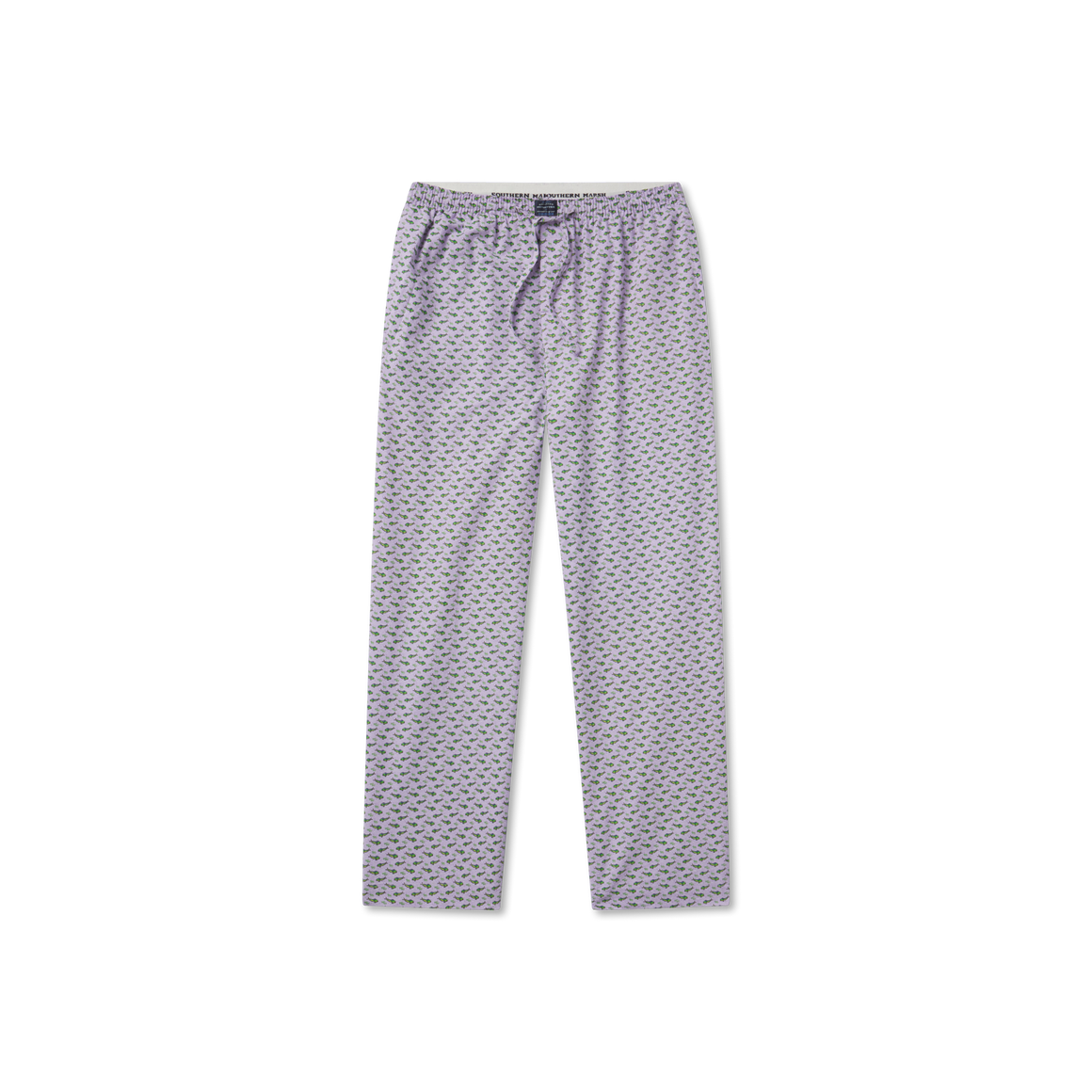 Wharf purple with dolphin | Savannah Pastimes Lounge Pant