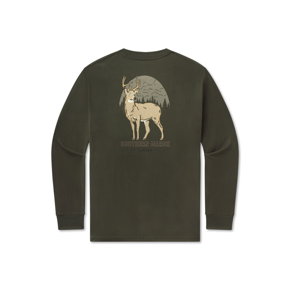 Dark Olive | Back