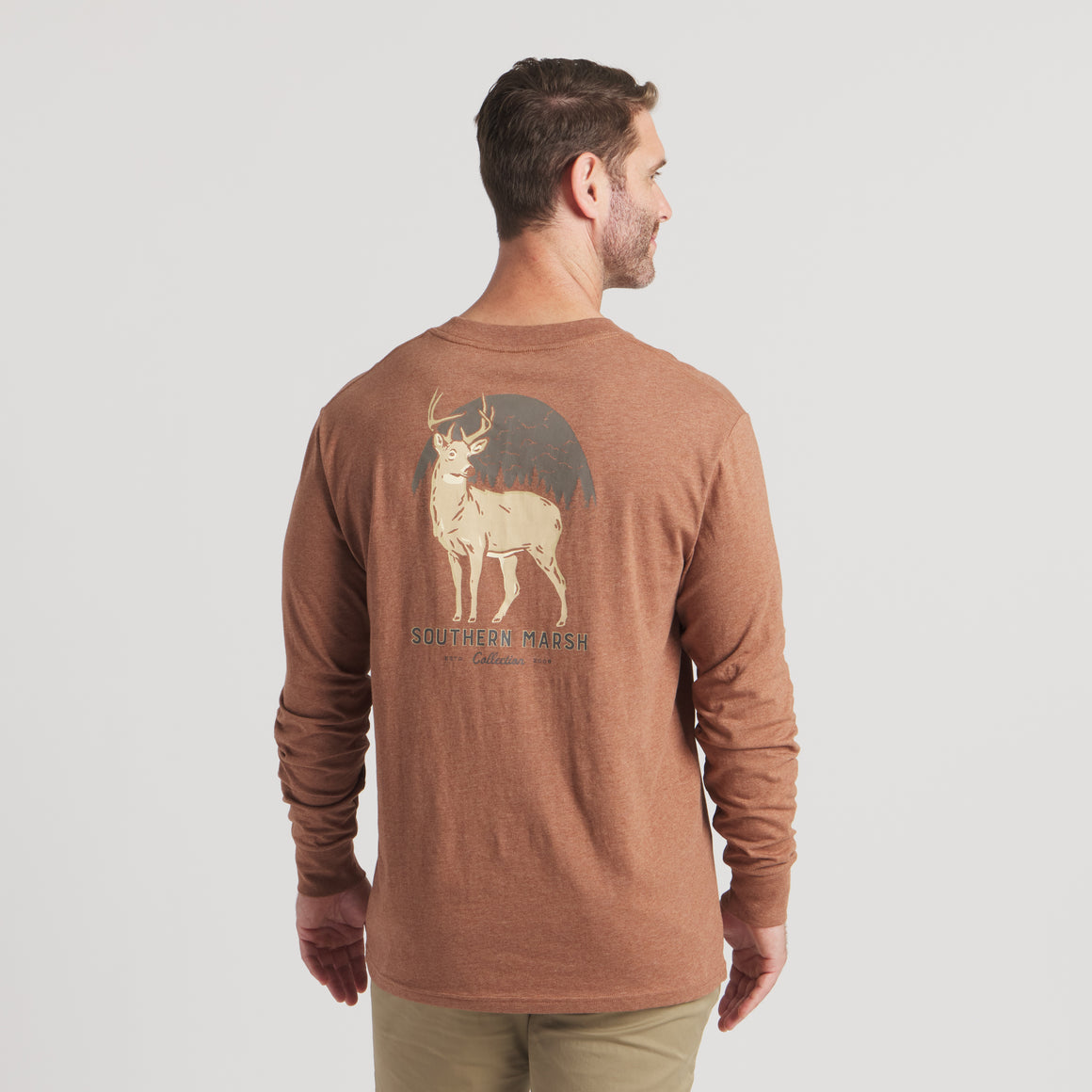 Washed Walnut | On Model Back
