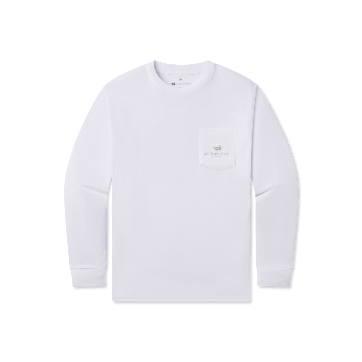 White | Branding Tee | Crest