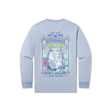 Light Blue | Cocktail Tee | Mint Julep | Long Sleeve