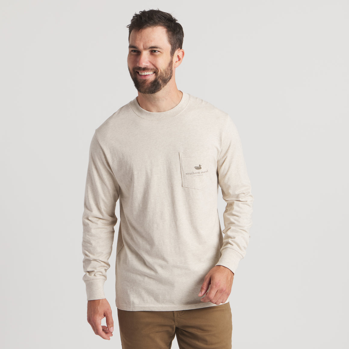 Washed Oatmeal | On Model | Front