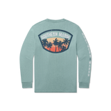 Washed Moss Blue
