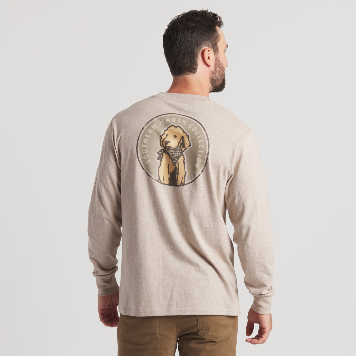 Washed Burnt Taupe | On Model | Back