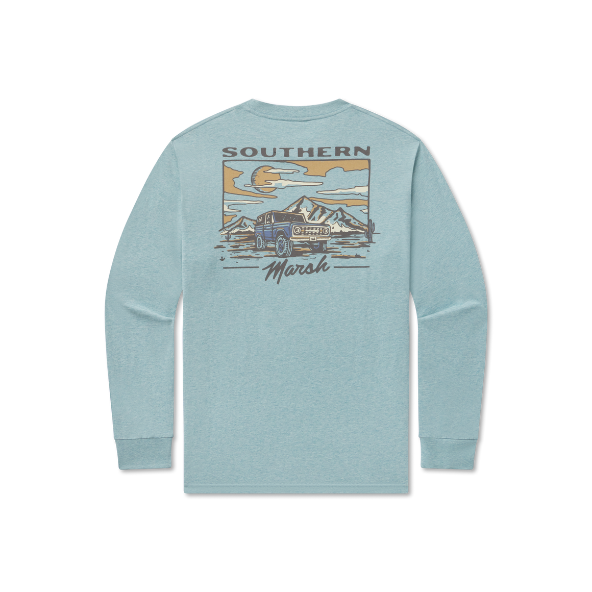 Washed Moss Blue