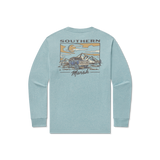 Washed Moss Blue