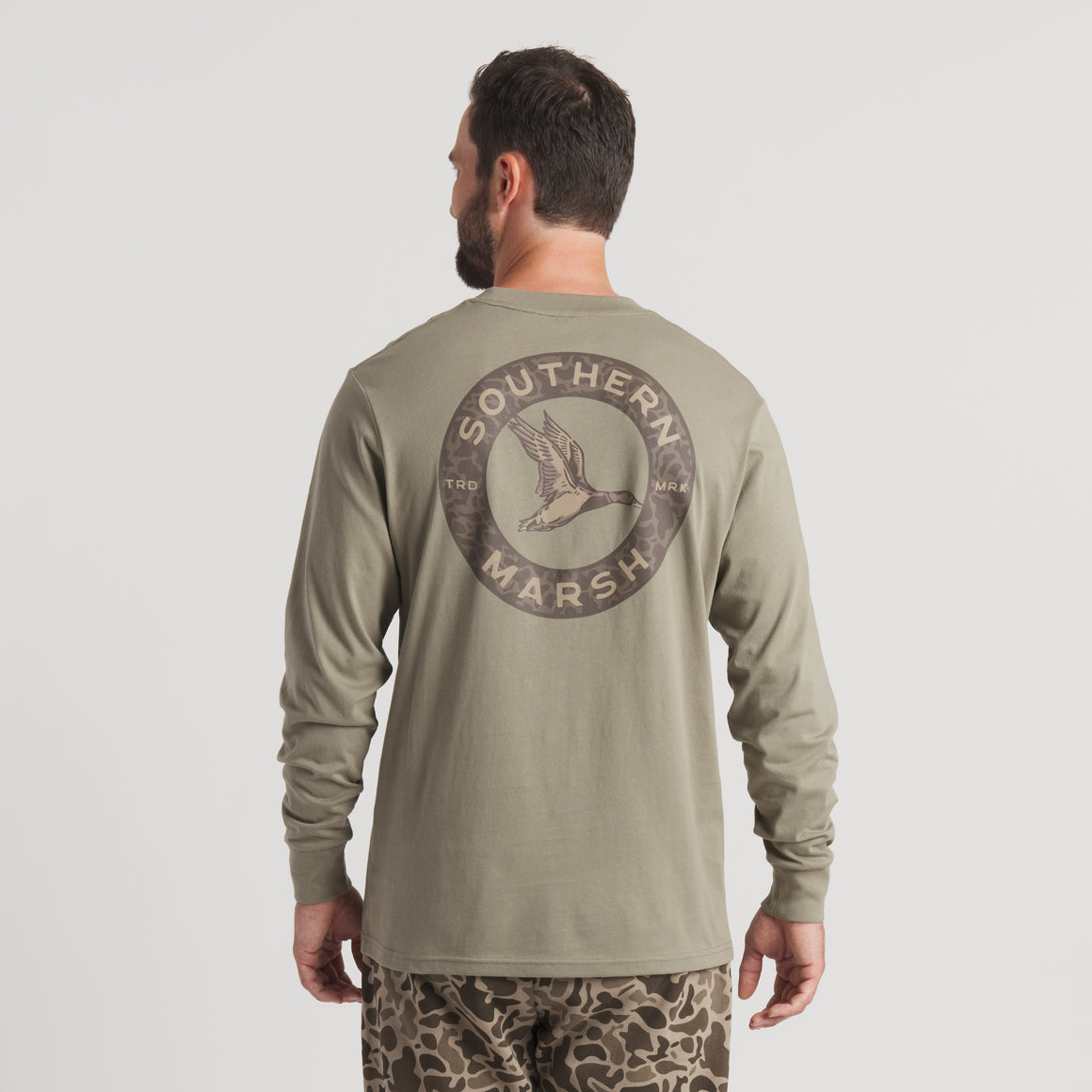 Stonewall  Olive | On Model | Back