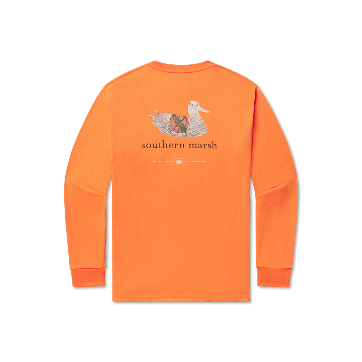 Orange | Authentic Heritage Tee | Oklahoma | Long Sleeve