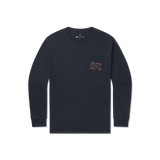 Navy | Authentic Heritage Tee | Virginia | Long Sleeve | Front