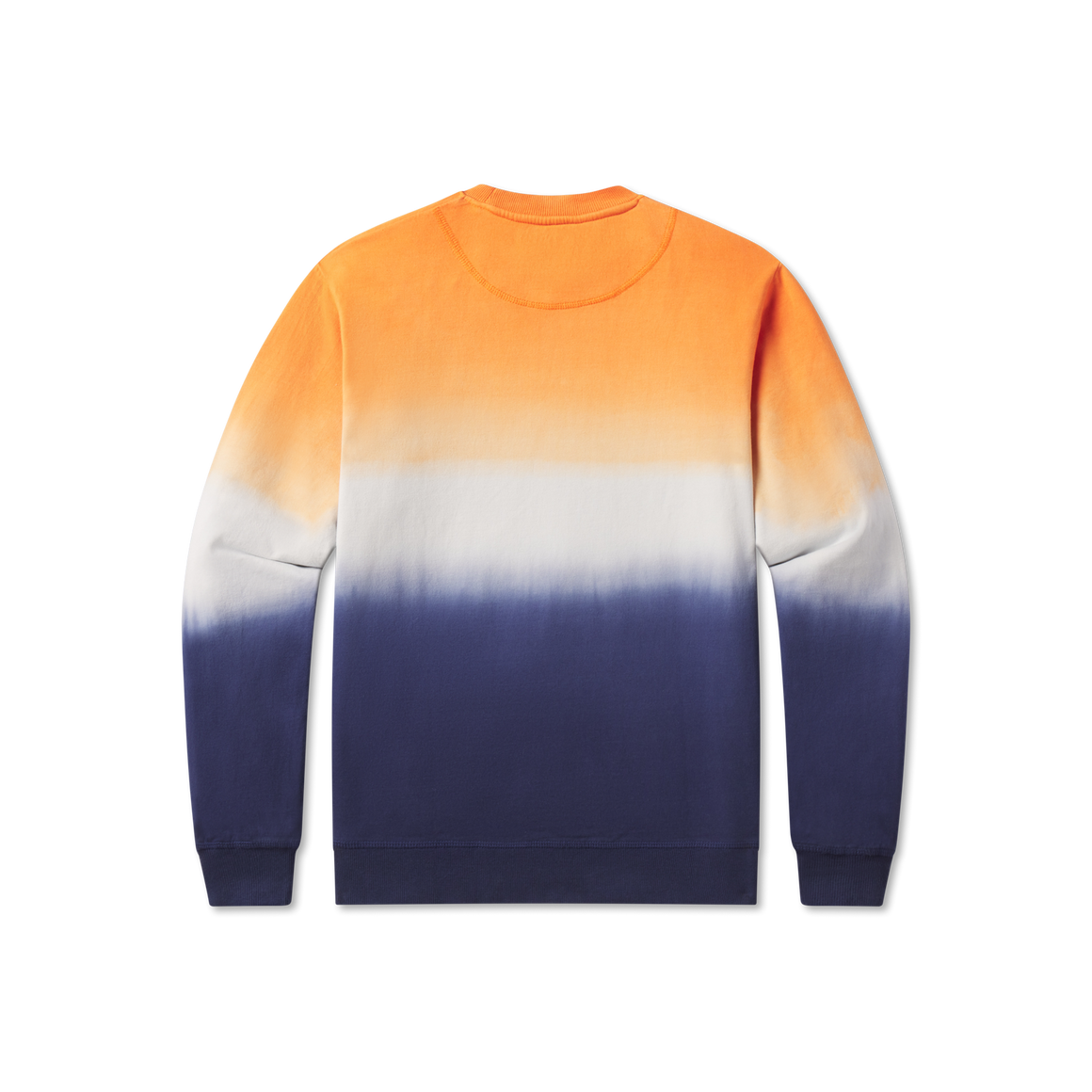 Navy and Orange Dip Dye| Back