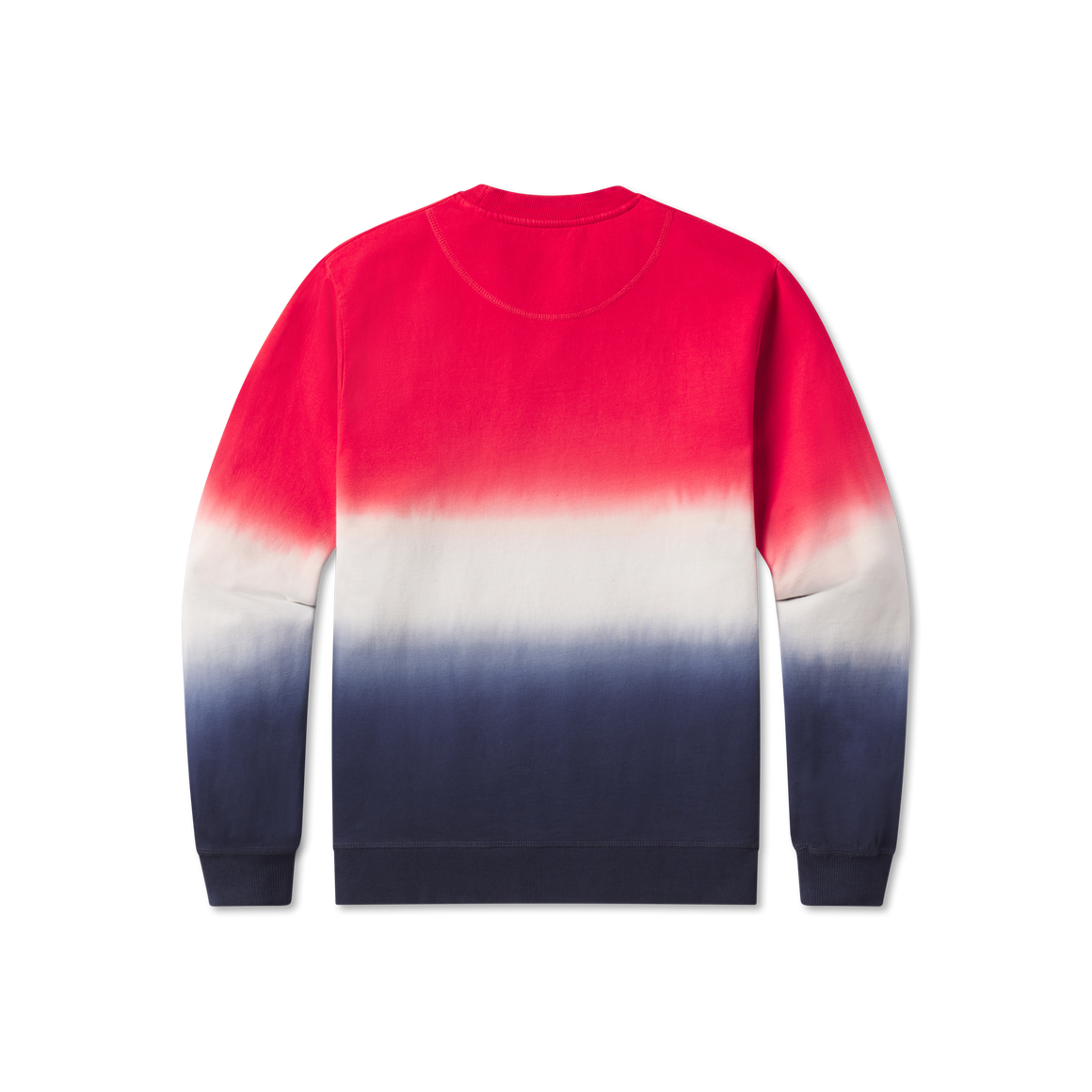 Navy and Red Dip Dye| Back