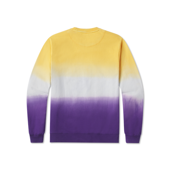 Purple and Yellow Dip Dye | Back