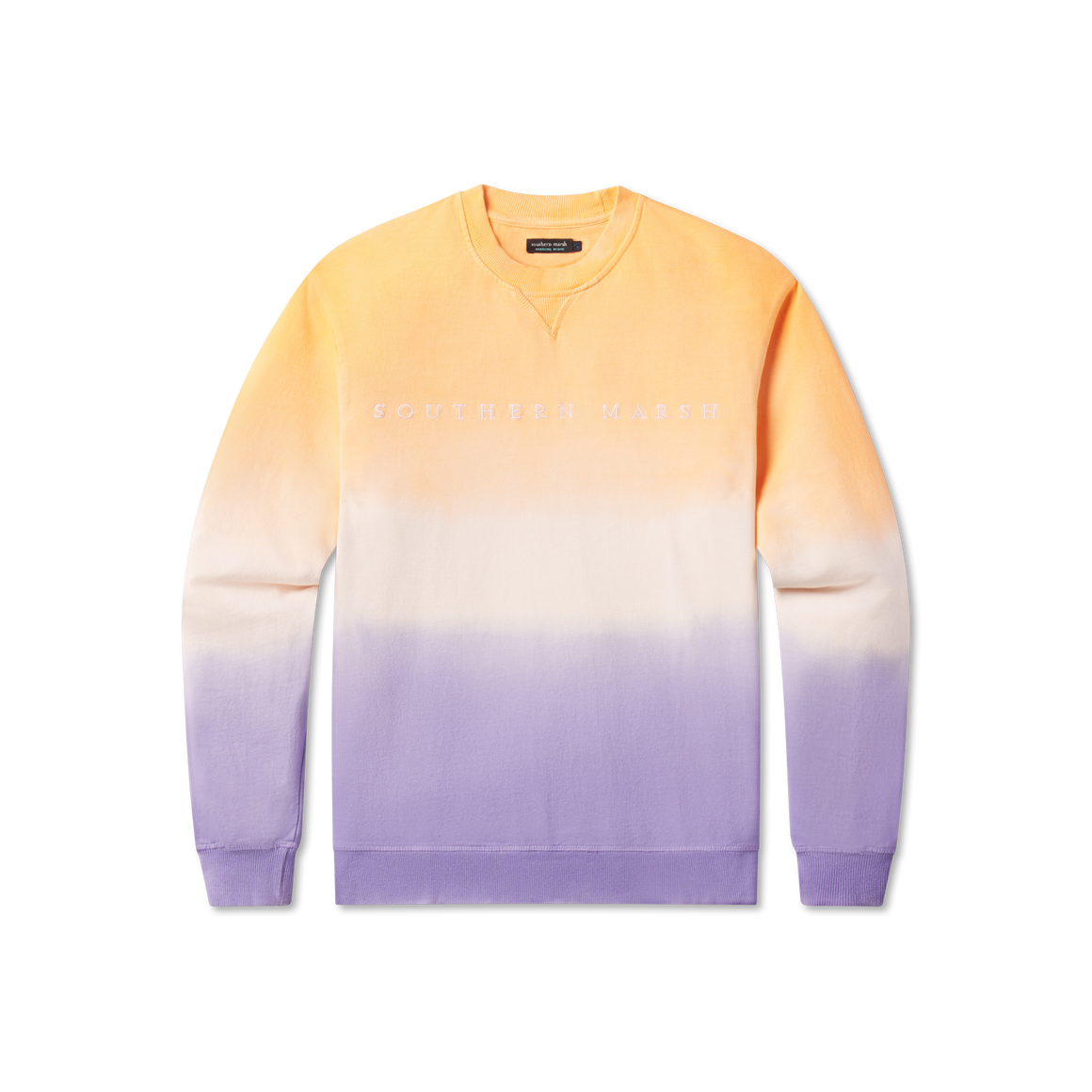 Wharf Purple and Peach Dip Dye