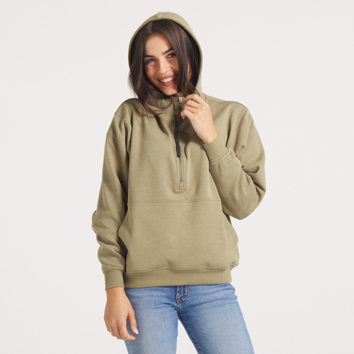 Olive Green | on model front 3