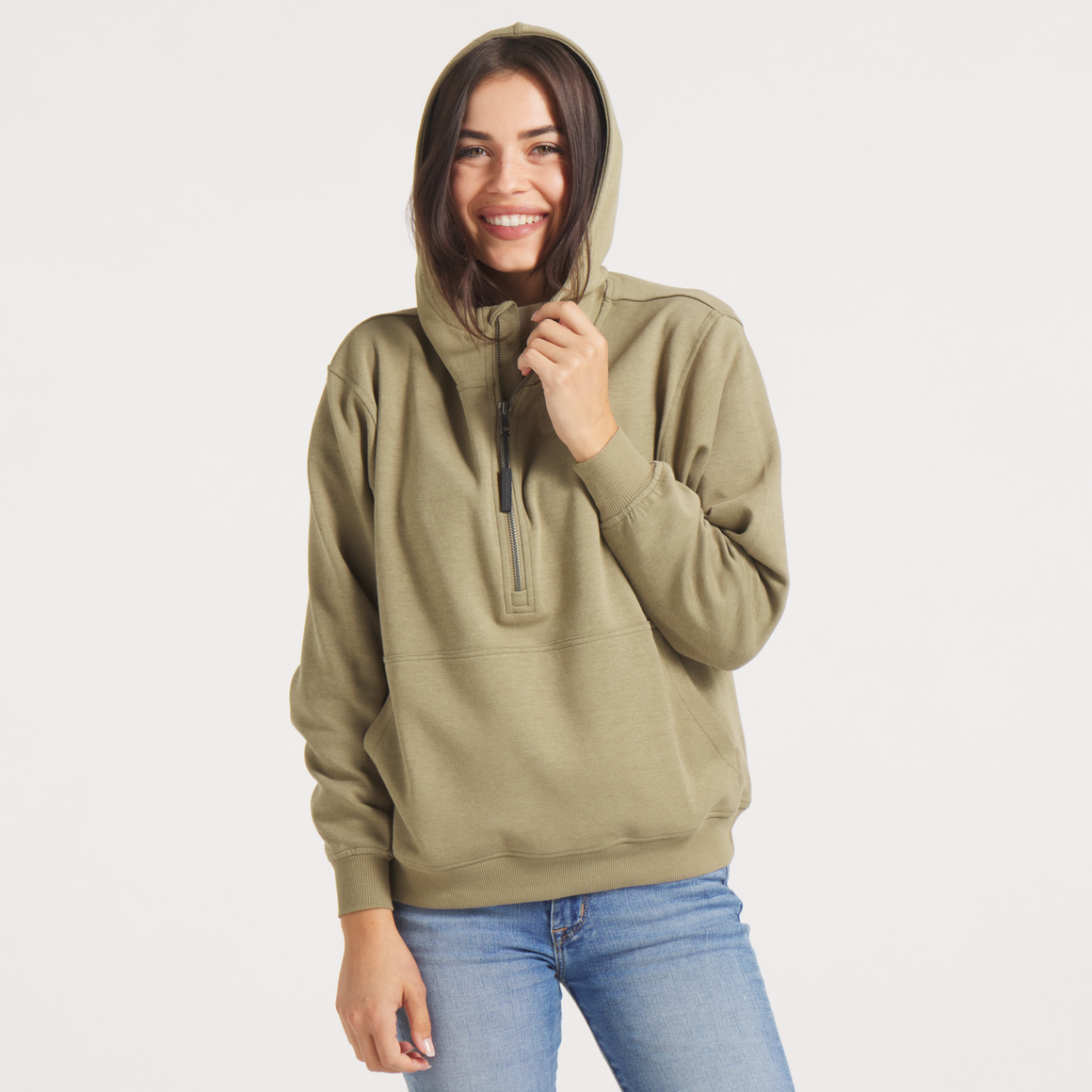 Olive Green | on model front