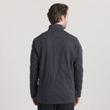 Washed Navy | On Model Back