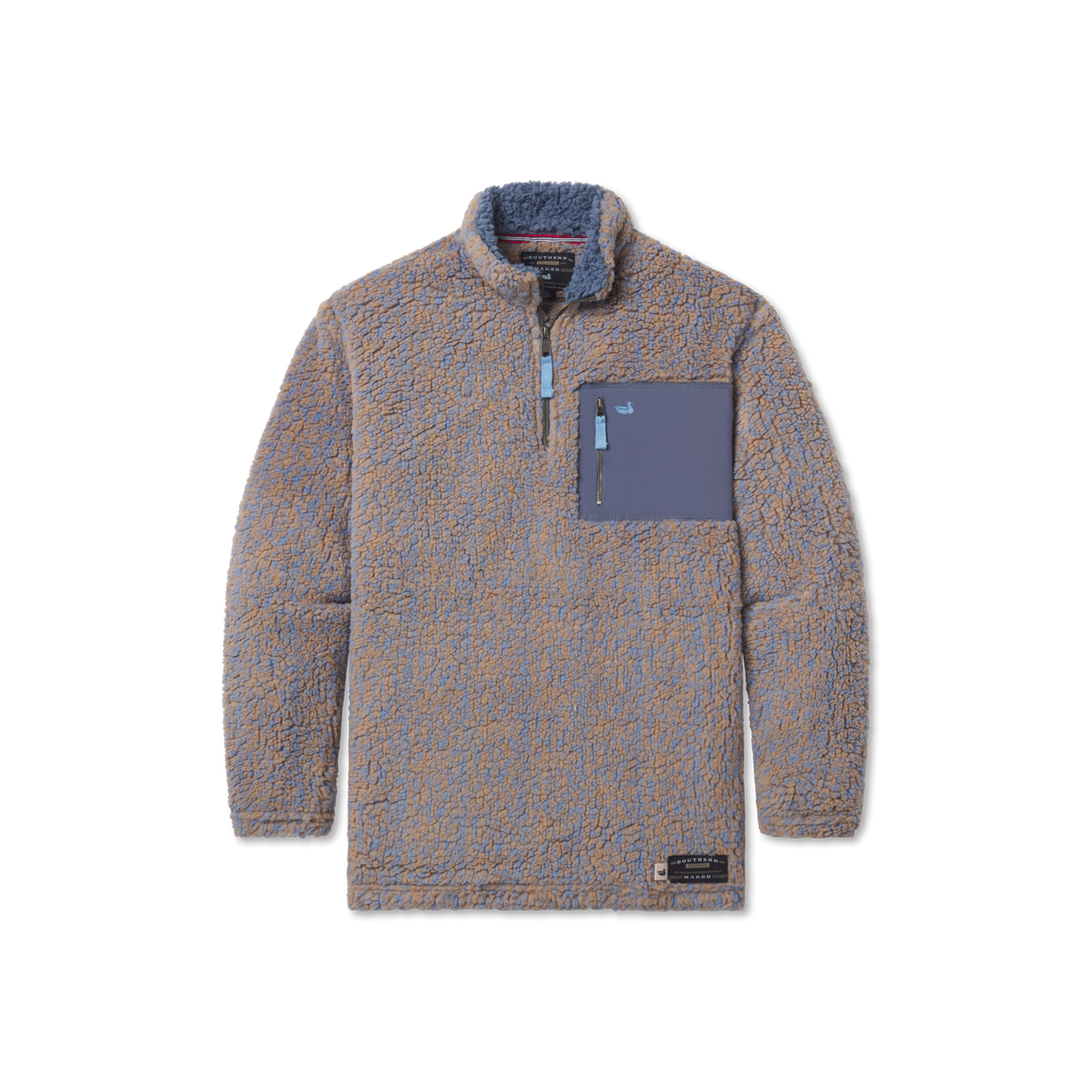 Brown and French Blue| Front