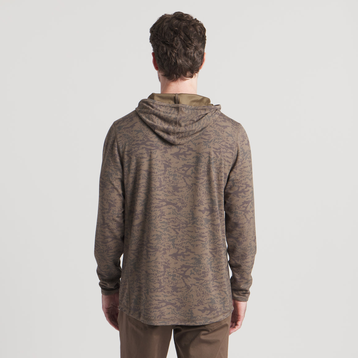 Burnt Taupe & Stone Brown | On Model Back