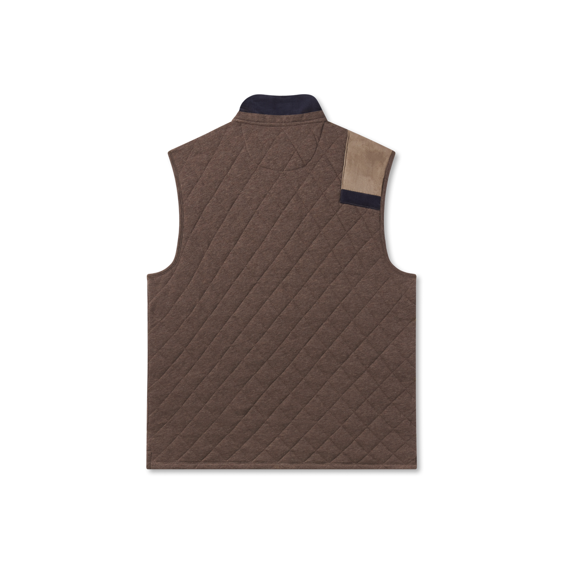 Dark Brown Heather | Carlyle Sporting Vest | Heather